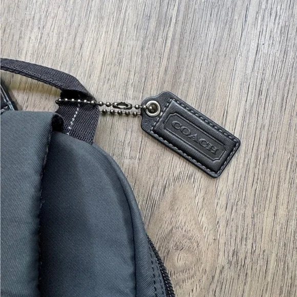 Coach Varick Nylon and Leather Sling Bag - Picture 7 of 9